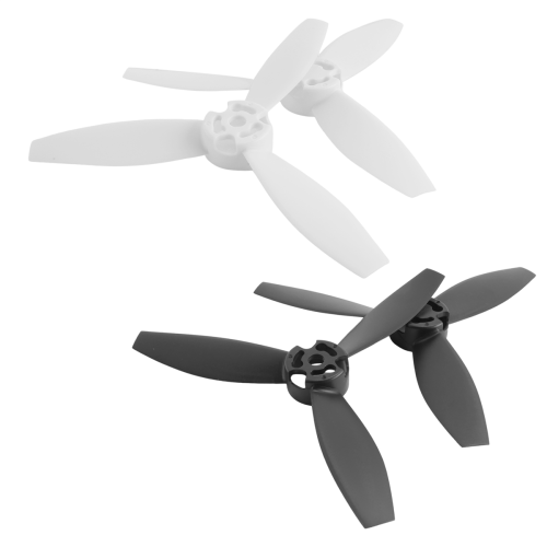 4 hélices de rechange pour drone Parrot Bebop 2, noir et blanc 1