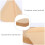 100Pcs Coffee Filters Disposable Cone Paper Coffee Filter 4-6 Cup 6
