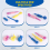 6 PCS Hair Care Foam Rollers Magic Sponge Soft Tools for Women 5