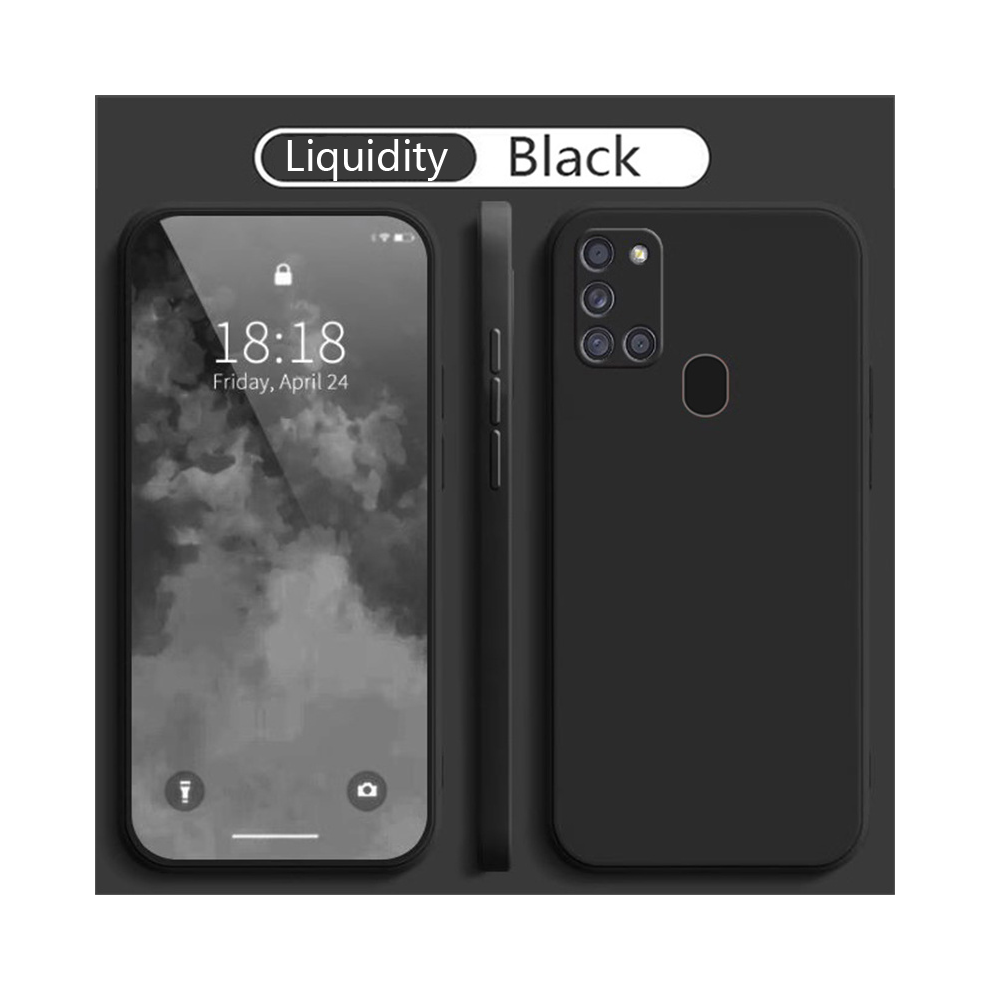 (, For A51 4G) For Samsung A21s Case For Samsung Galaxy A22 A31 A Black 931287620523