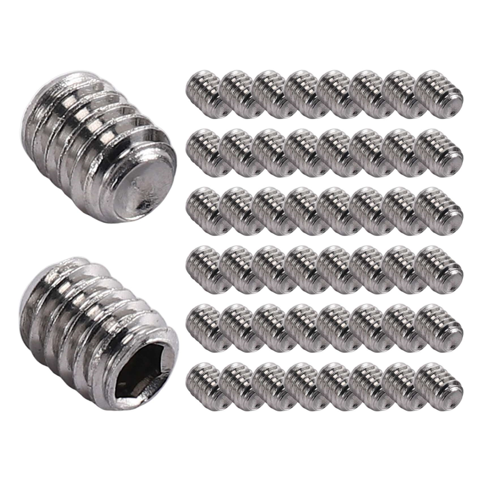 50Pcs M2.5 X 3Mm Stainless Steel Hex Socket Set Grub Screws Headless 4852629081283