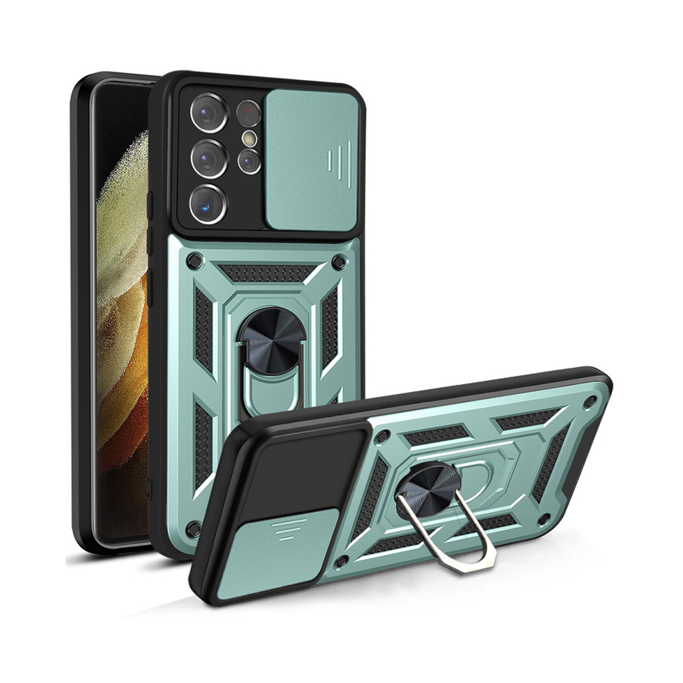 (Blackish For Samsung A53(5G)) Shockproof Armor Case For Samsung Galaxy S22 S21 S Green 931287647988