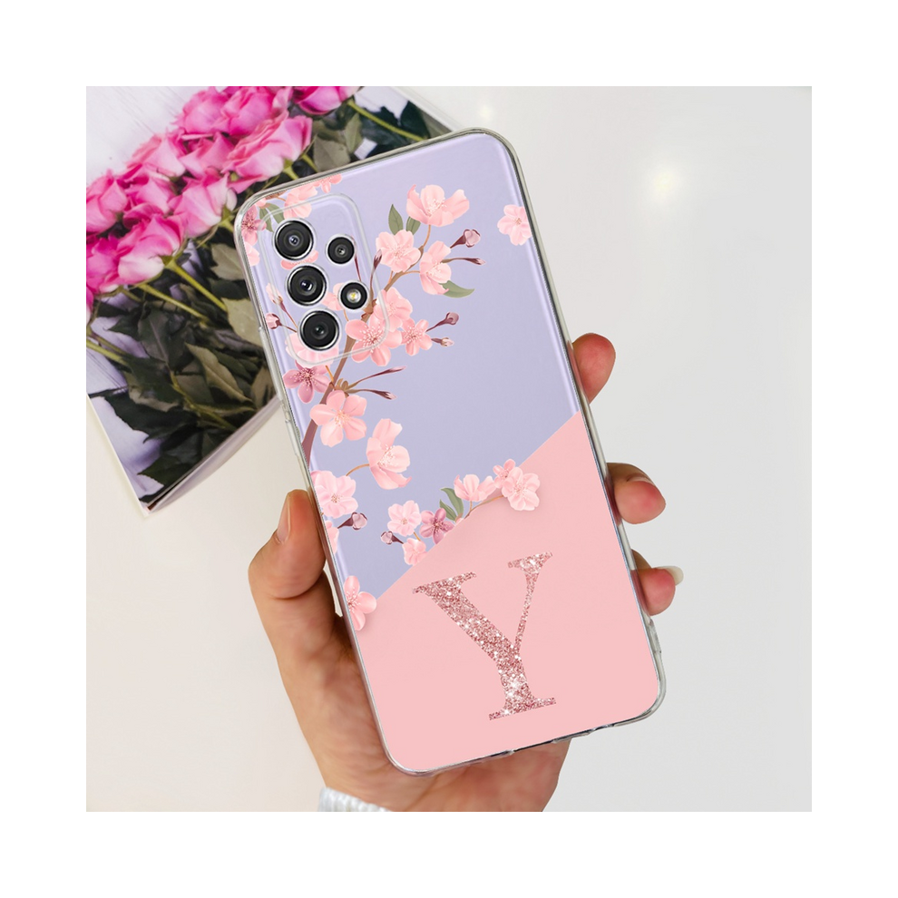 (Flower - Y, For Samsung A23 5G) For Samsung Galaxy A53 5G Case Cover Sm-A536b Cute 931287618728