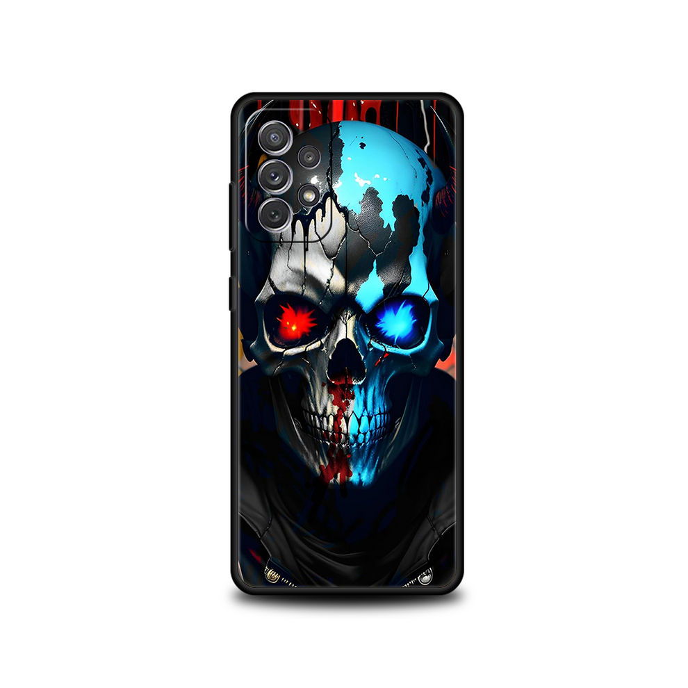(A9, For Samsung A71) Grim Reaper Skull Skeleton Phone Case For Samsung 931287645069