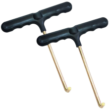2 stuks trampoline-trekgereedschap, trampoline-trekgereedschap met T-haakveer