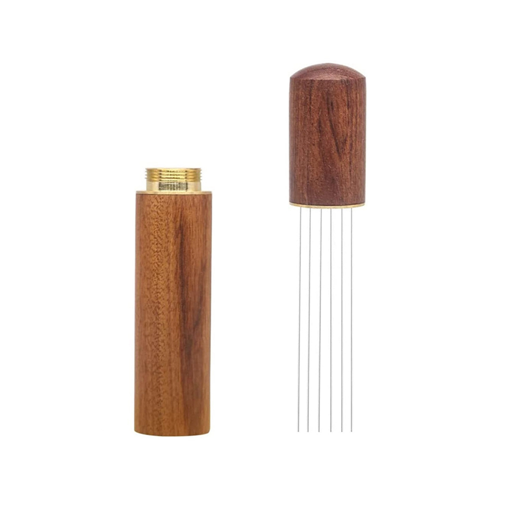 Espresso Coffee Stirrer Espresso Distribution Tool, Rosewood Color 4852629066990