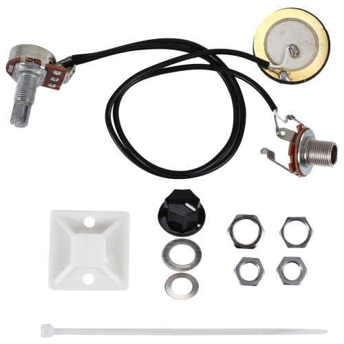 Ενισχυτής Piezo Transducer Pickup Guitar 27mm με Jack 6,35MM
