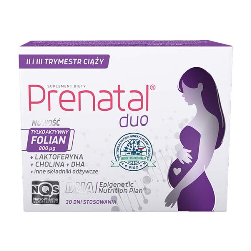 Prenatal Duo 60 + 30 caps (Classic + DHA) Pregna