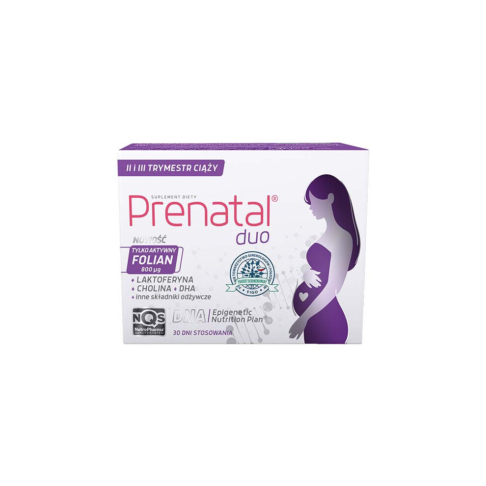 Nutropharma Prenatal Duo 60 + 30 Caps (Classic + Dha) Pregna