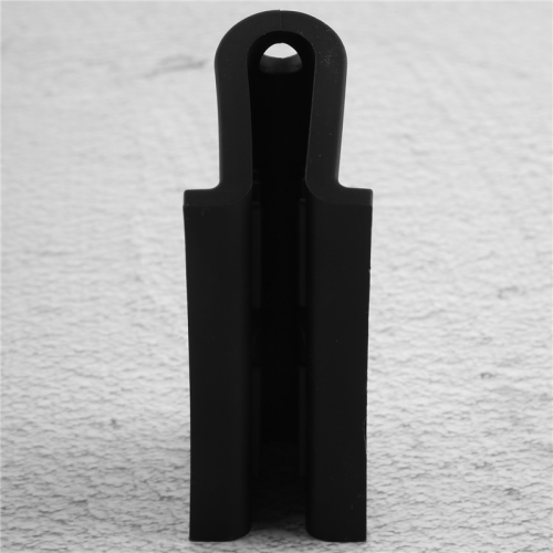 Silicone Pan Handle Cover Ear Clip Cast Iron Handle Holder,Black,2PCS 1