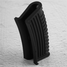 Silicone Pan Handle Cover Ear Clip Cast Iron Handle Holder,Black,2PCS