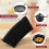 Silicone Pan Handle Cover Ear Clip Cast Iron Handle Holder,Black,2PCS 6
