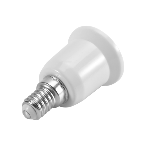 E14 to E27 Extend Base LED CFL Light Bulb Lamp Adapter Converter Screw Socket 2