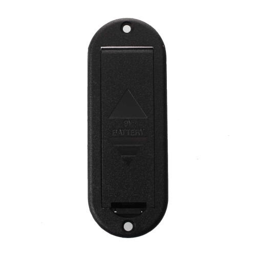 Boîtier pour micro actif pour guitare basse et pile 9 V