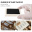 Μαύρη επιφάνεια μελάνης Inkpad Labber Stamp Fingerprint Craft Non- 4
