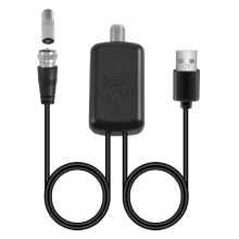 Indoor Digital HDTV Antenna with Powerful Amplifier Signal Booster