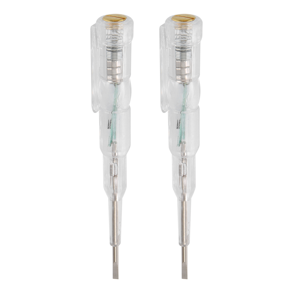 2Pcs 24-250V Electrician Circuit Tester Pen,Electrical Tester Pen 4852629063654