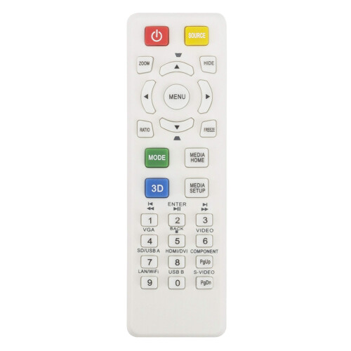 Replace Remote Control for Projector X115 X125H X135WH H6517ABD