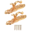 Screw Mount Curtain Tassel Tie Back tieback Wall Hooks 2PCS 2