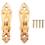 Screw Mount Curtain Tassel Tie Back tieback Wall Hooks 2PCS 3