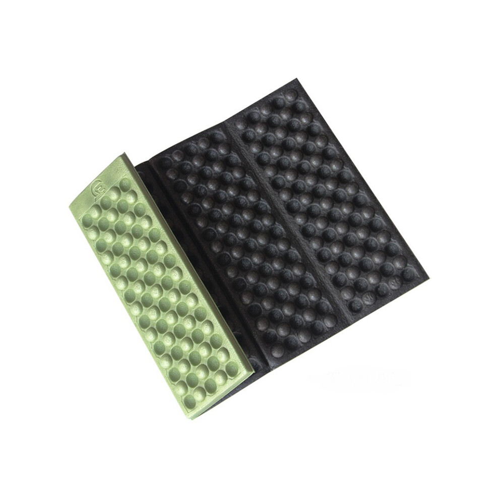 Tapis de sol pliable en mousse imperméable pour pique-nique en plein air, vert