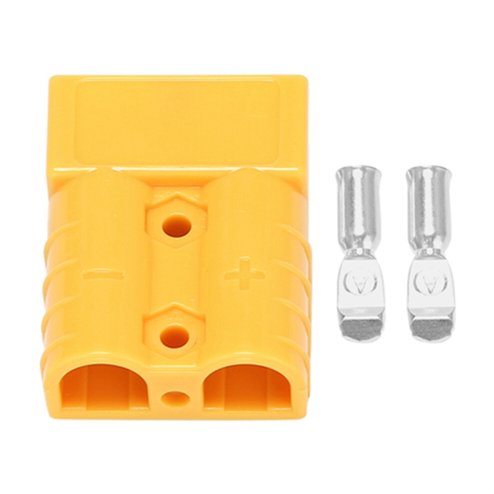 For Anderson Style Plug Connectors 50A 600V Terminals Plugs Yellow 4852629070393