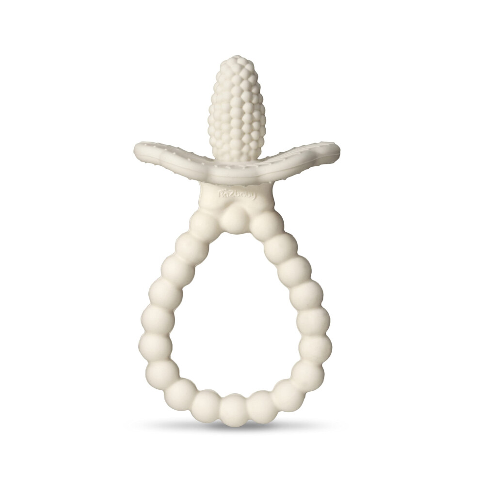 Silicone Baby Teether Berrybumps Textured Silicone Soothes Babies? Sore Gums Infant Front And Back Teething Relief Toy Bpa Free Easy-To-Ho Razbaby