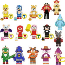 16PCS New Sonic The Hedgehog's Minifigure Fit Lego Kid Toy
