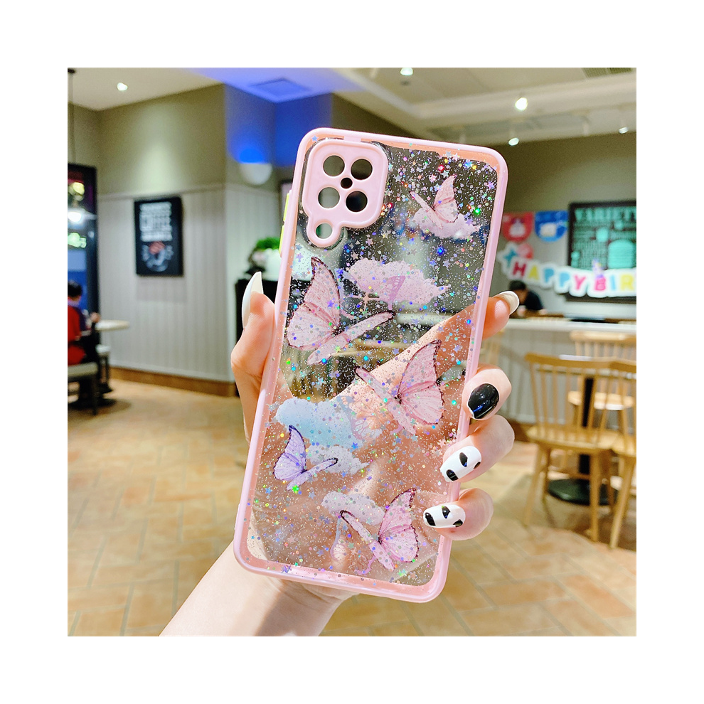 (Pk, For S23) Glitter Sequin Butterfly Case For Samsung Galaxy S 931288159633