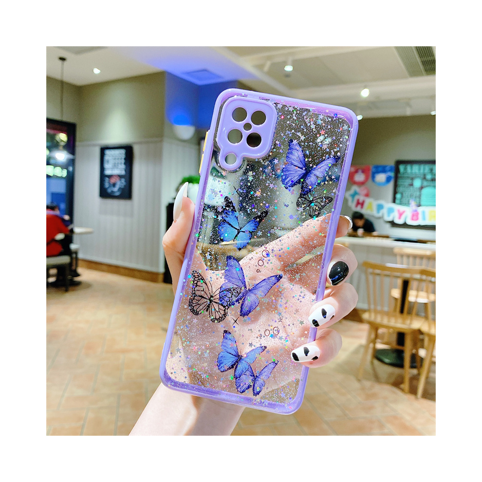 (Pp, For A54-5G) Glitter Sequin Butterfly Case For Samsung Galaxy S 931288159992