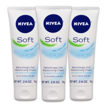 NIVEA Soft Erfrischend Weiche Feuchtigkeitscreme, Leichte Feuchtigkeitspflege für Gesicht, Körper und Hände