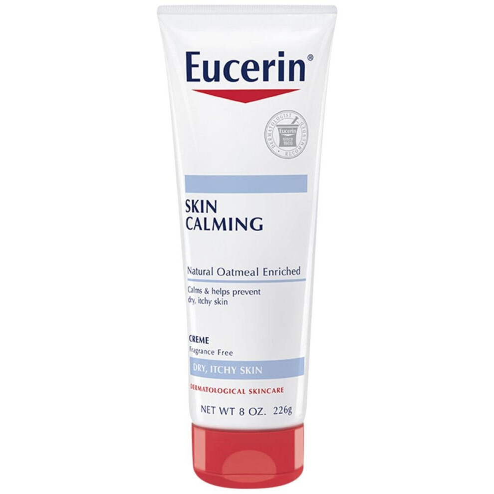Eucerin Skin Calming  Fragrance Free Crme  8 Oz