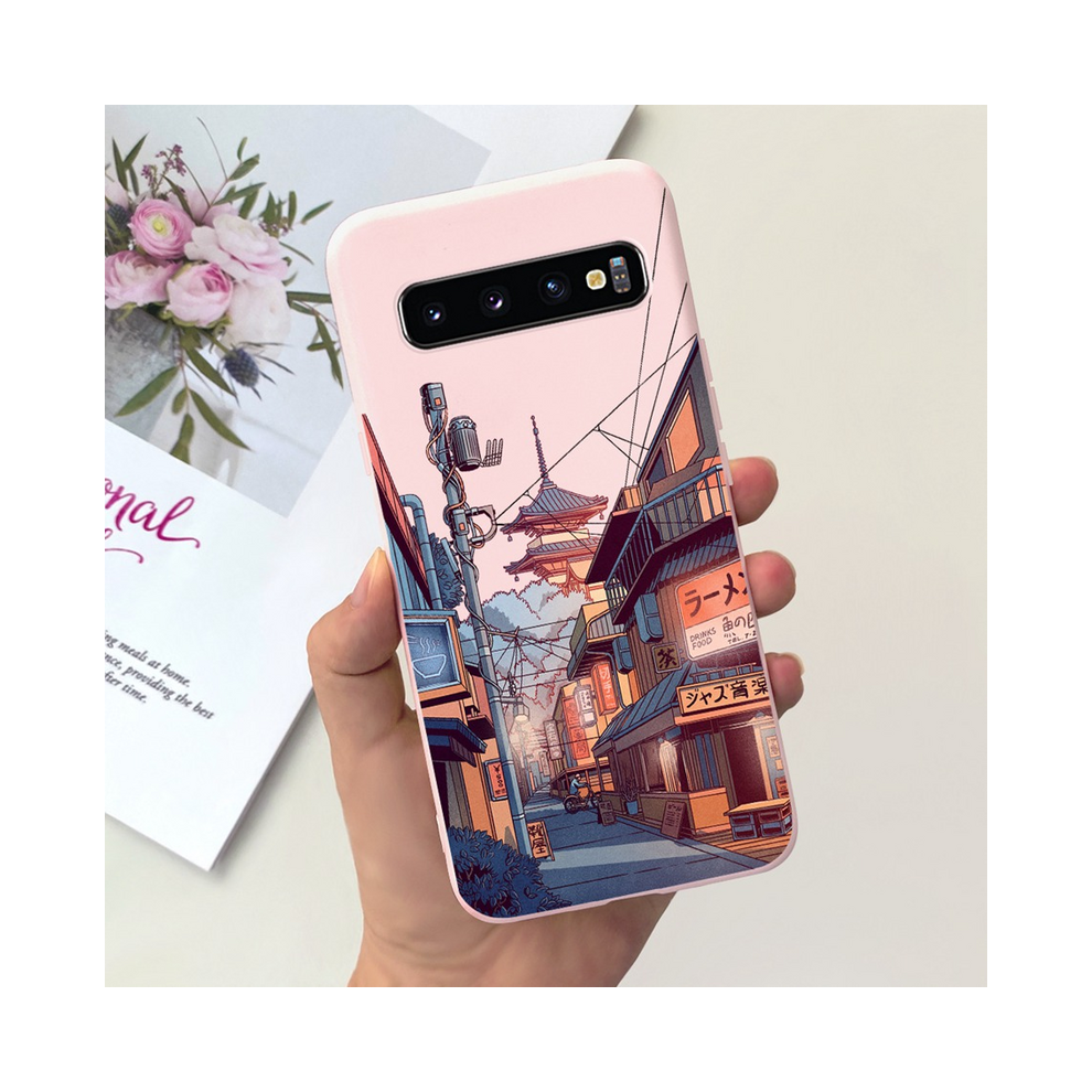 (Capa-U01, For Samsung S10) For Samsung S10 Plus Sm-G975f Case Cute Dinosaur D 931288162169