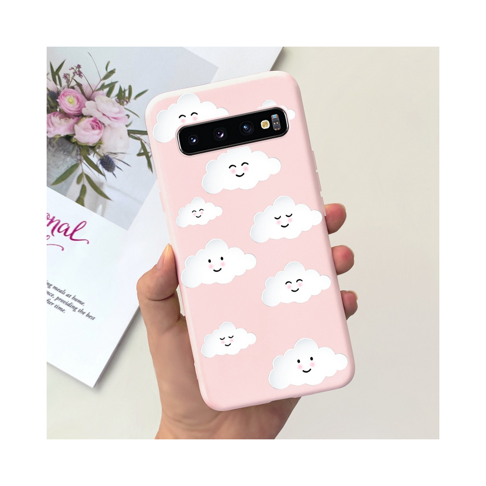 (Capa-U61, For Samsung S10e) For Samsung S10 Plus Sm-G975f Case Cute Dinosaur D 931288162190