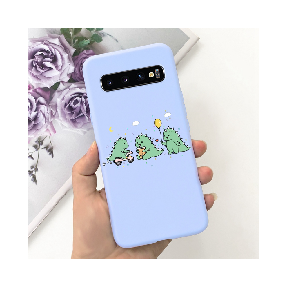 (Capa-U09, For Samsung S10) For Samsung S10 Plus Sm-G975f Case Cute Dinosaur D 931288162367
