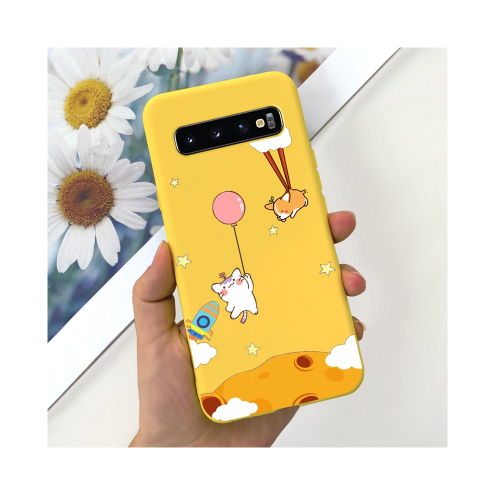(Capa-U53, For Samsung S10) For Samsung S10 Plus Sm-G975f Case Cute Dinosaur D 931288162589