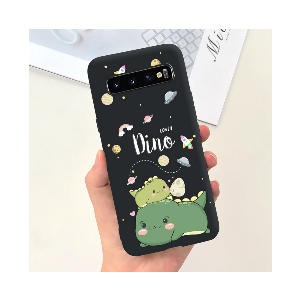 (Capa-U36, For Samsung S10e) For Samsung S10 Plus Sm-G975f Case Cute Dinosaur D 931288163135