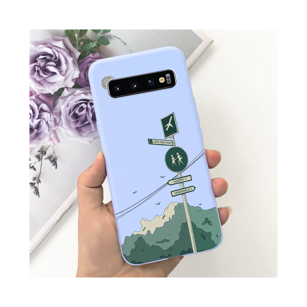 (Capa-U49, For Samsung S10e) For Samsung S10 Plus Sm-G975f Case Cute Dinosaur D 931288163234