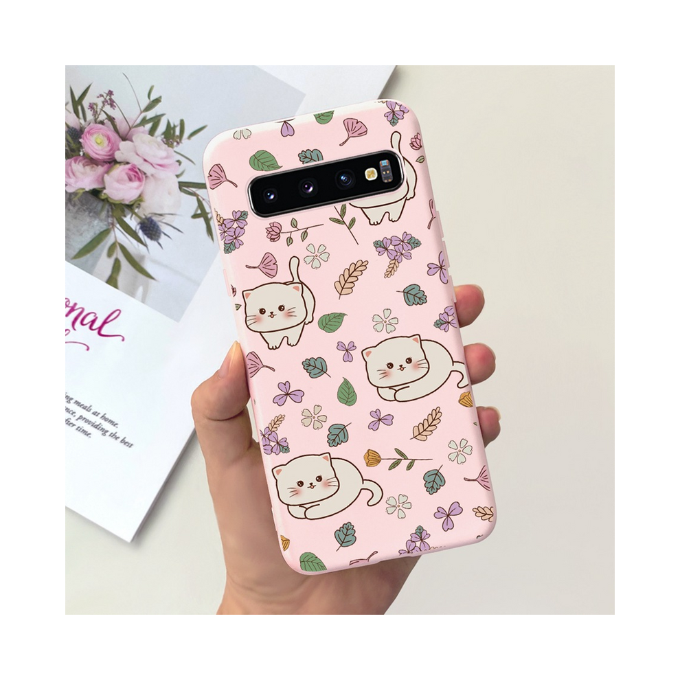 (Capa-U45, For Samsung S10e) For Samsung S10 Plus Sm-G975f Case Cute Dinosaur D 931288163357