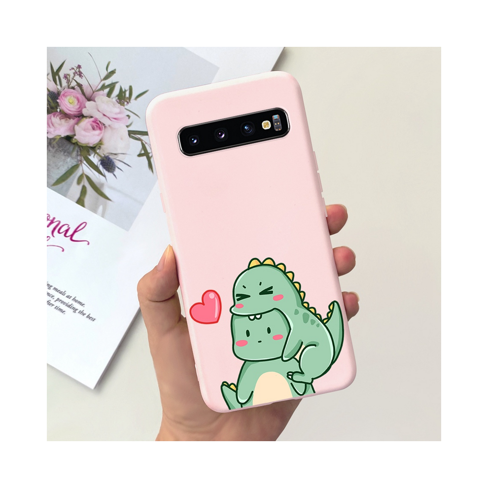 (Capa-U22, For Samsung S10) For Samsung S10 Plus Sm-G975f Case Cute Dinosaur D 931288163418