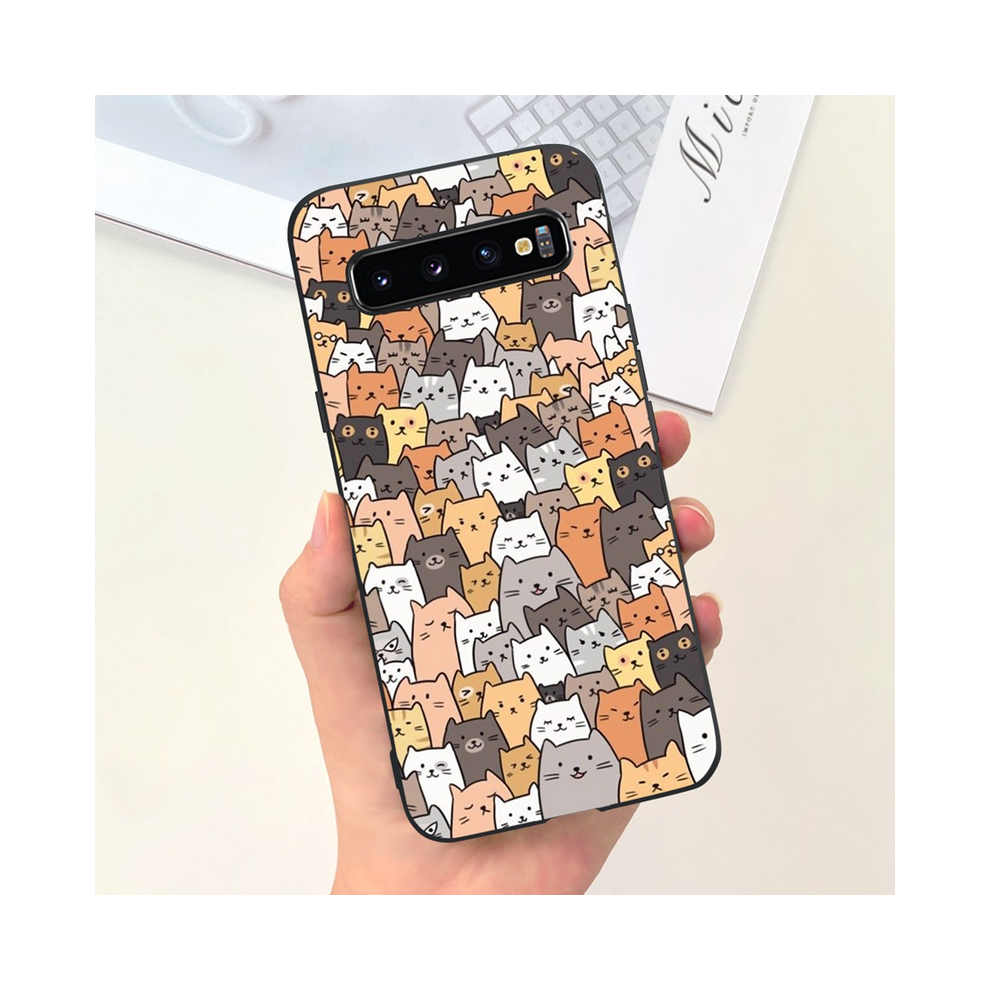 (Capa-U30, For Samsung S10e) For Samsung S10 Plus Sm-G975f Case Cute Dinosaur D 931288163807