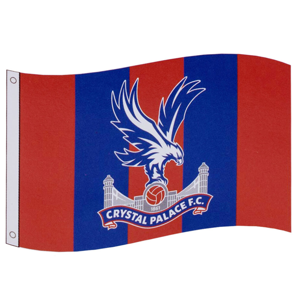 Crystal Palace Fc Core Crest Flag Official Licensed Product