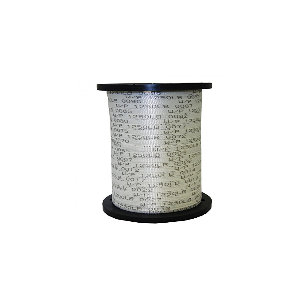 The Ribbon Factory? USA Made 'Seconds Quality' 1250 Lb 1/2"""" Pull Tape | Pull Webbing | Flat Rope - 3000 FT (Many Strengths and Lengths Available)-image-OPC-PGFJJ5H-NEW