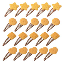 Ximimark Biscuit hajcsat - 20 vlogatott pattinthat kapocs a csszsmentes oldals s frufru stlusokhoz Cre