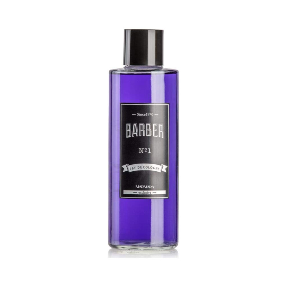 Marmara Barber Cologne - Best Choice of Modern Barbers and Traditional Shaving Fans Glass Bottle (500 ml No1)