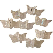 10 kpl Valkoinen Mini Butterfly Hair Claw Pussi Lpinkyv Pieni Perhonen Hiuskynsipidike Sp phine Hiusneula Sweet Hair Clip Hiustarvikkeet Hiust