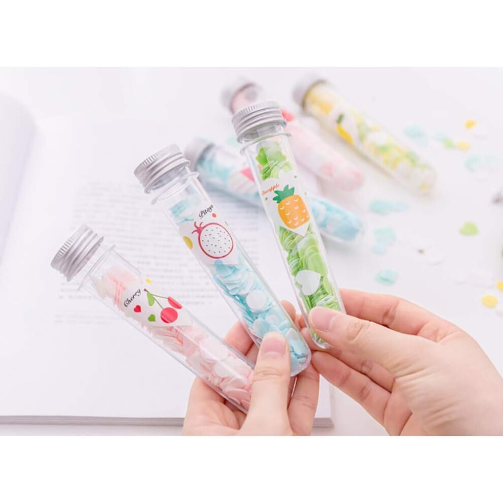 Wsjiabofux 6Pcs Colors Random Shipping Boxes Portable Disposable Paper Soap Confetti Soap Sheets Soap Flakes For Washing Hand Wash Cleansers
