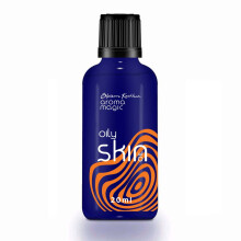 Aroma Magic Oily Skin | Gezichtsolie met toverhazelaarextract en druivenpitolie | Gezichtscr   me voor een acnegevoelige huid | 20 ml