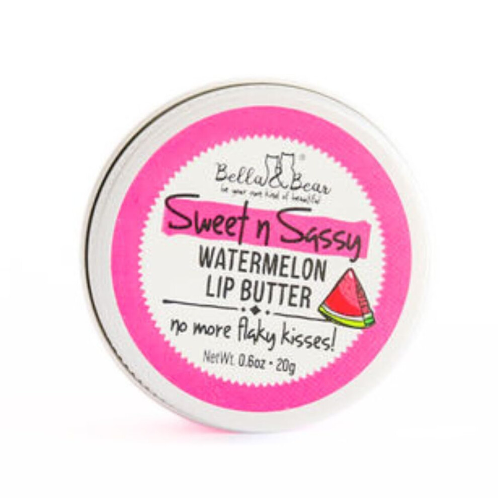 Bella And Bear Bella & Bear Sweet 'N' Sassy Vegan Watermelon Lip Butter 0.6 Oz