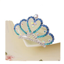 Beetoo Princess Tiara fsu 2 DB kristly strasszos korons hajfsu mini korons strasszos hajfsu noknek (kk)